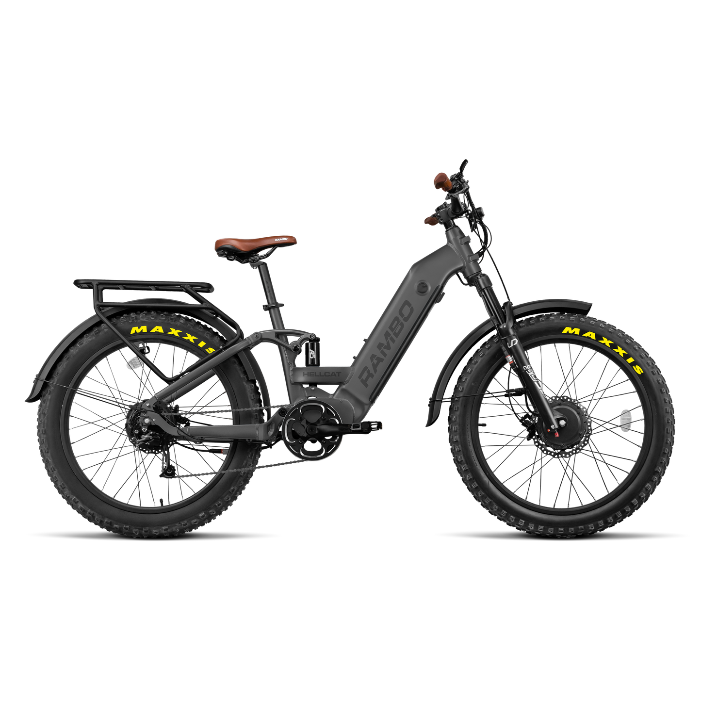 Rambo Hellcat FS – 1000 W AWD Full-Suspension E‑Bike