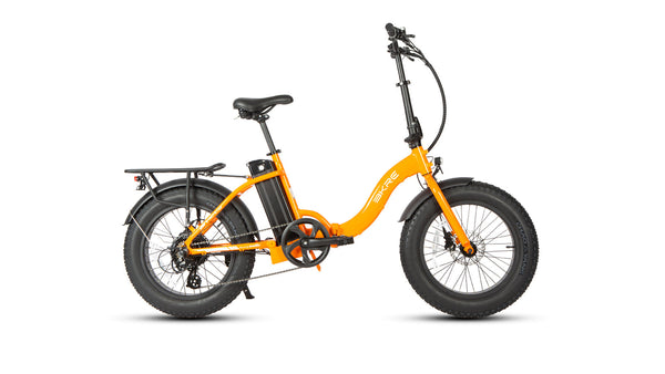 EUNORAU E-FAT-STEP 48V 500W 20" Foldable Step Fat Tire Electric Bike