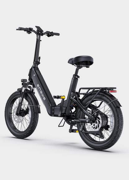 ENGWE L20 3.0 Comfort Utility E-Bike (48V 1500W Peak High-Torque Rear Hub Motor, Step-Through Folding Frame, Full Suspension Comfort System &amp; IoT Smart Tracking)