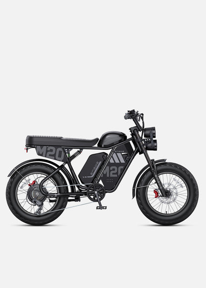 ENGWE M20 3.0 Moped-Style Electric Bike (60V 3300W Peak High-Torque Hub Motor, Dual Battery Option, 4-Piston Hydraulic Brakes)