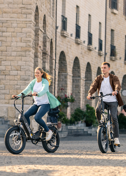 ENGWE L20 3.0 Comfort Utility E-Bike (48V 1500W Peak High-Torque Rear Hub Motor, Step-Through Folding Frame, Full Suspension Comfort System &amp; IoT Smart Tracking)