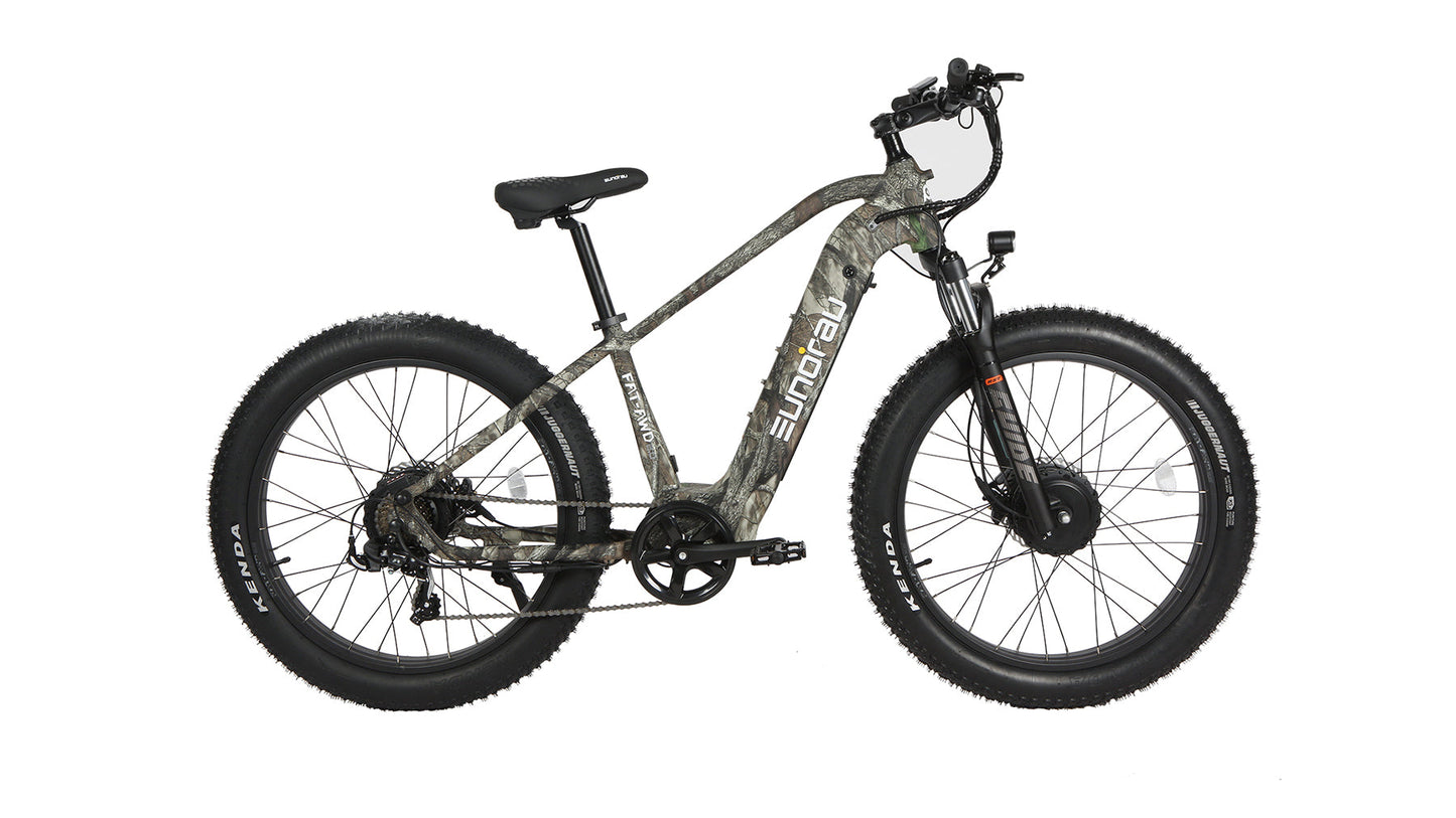 EUNORAU FAT-AWD 2.0 – Dual Motor All-Wheel Drive Electric Mountain Bike