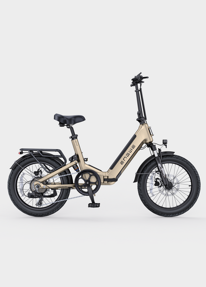 ENGWE L20 3.0 Comfort Utility E-Bike (48V 1500W Peak High-Torque Rear Hub Motor, Step-Through Folding Frame, Full Suspension Comfort System &amp; IoT Smart Tracking)