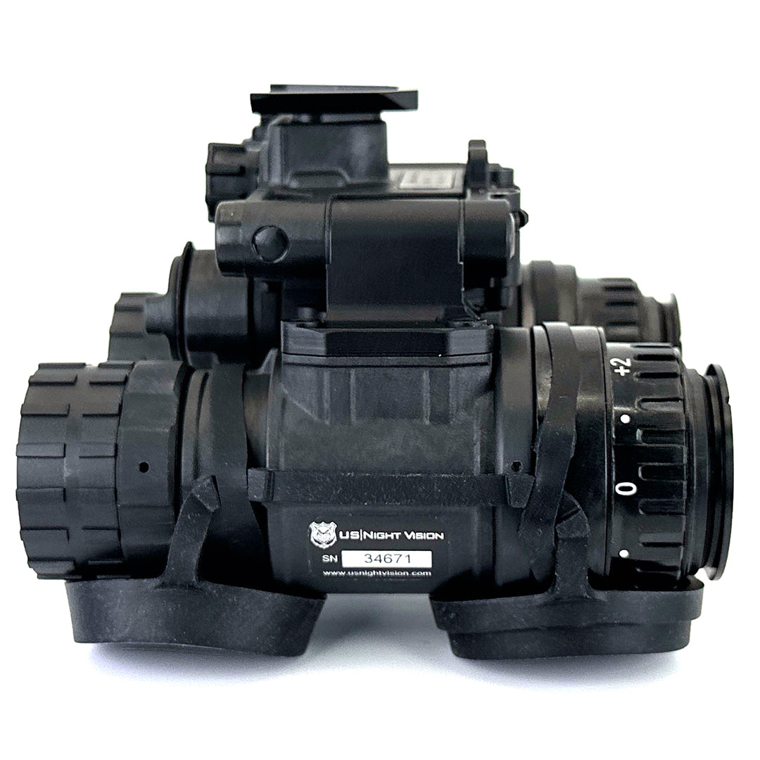 US Night Vision ALPHA™ Dual-Tube Articulating Night Vision Goggle – Comm Spec Gen III White Phosphor