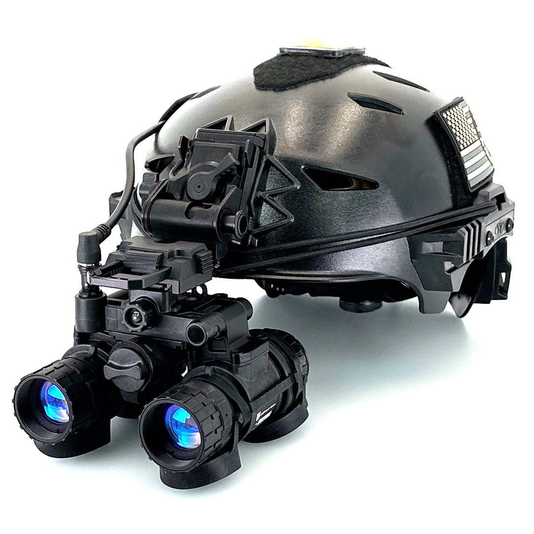 US Night Vision ALPHA™ Dual-Tube Articulating Night Vision Goggle – Comm Spec Gen III White Phosphor