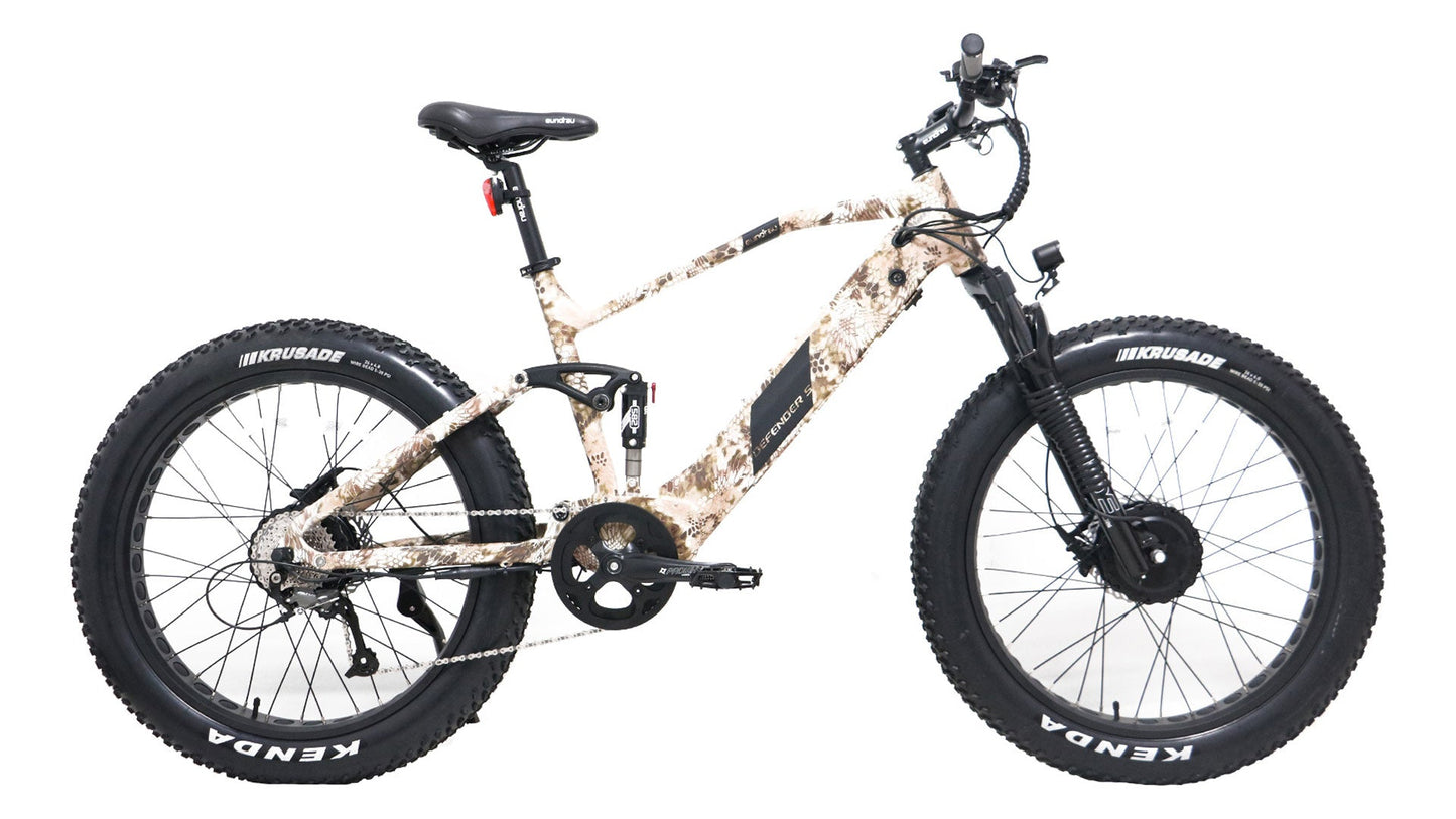 EUNORAU DEFENDER-S 48V 1500W All-Wheel Drive Electric Bike