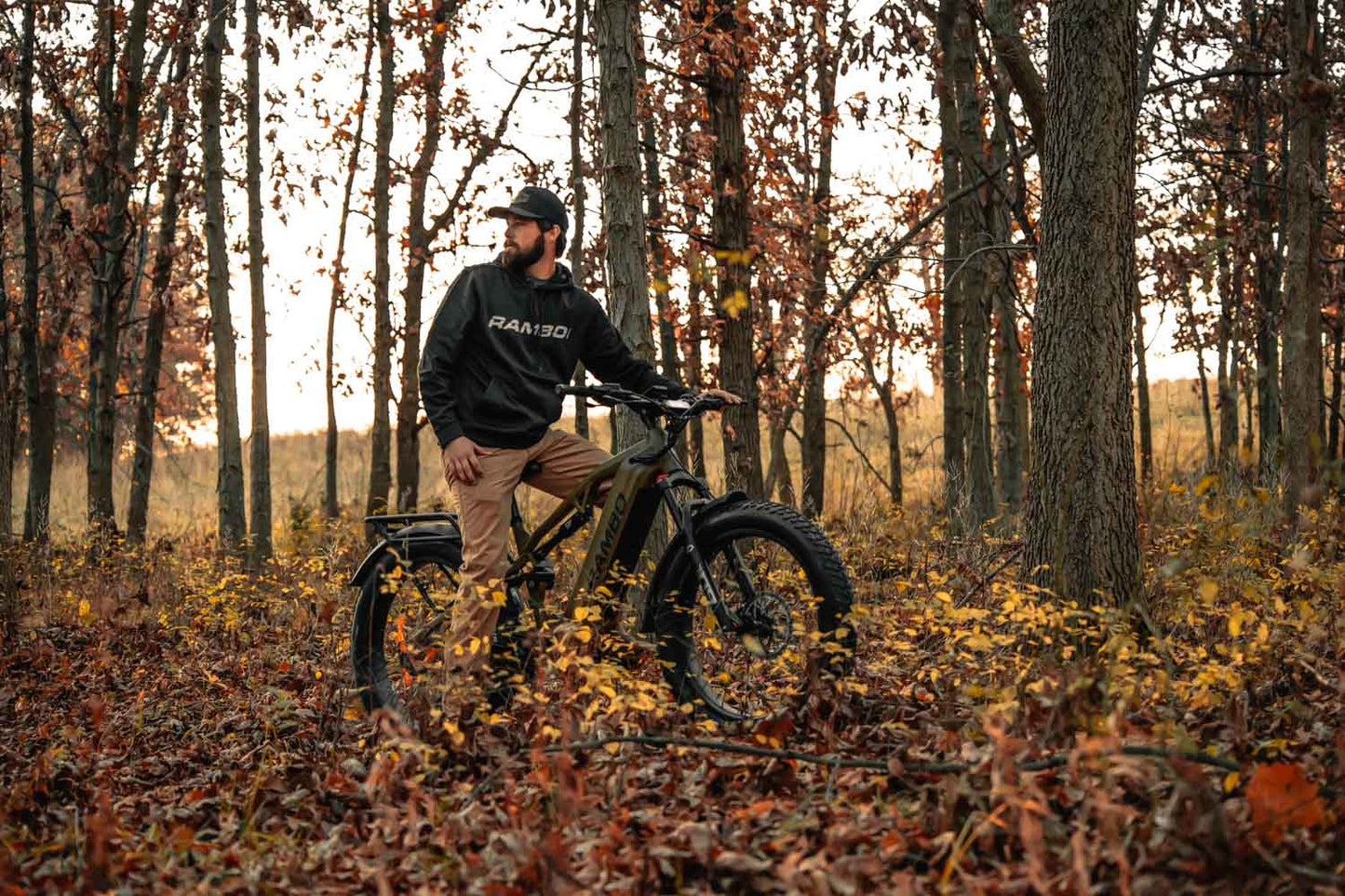 Rambo Dominator HD – 1,000 W Full-Suspension E‑Bike