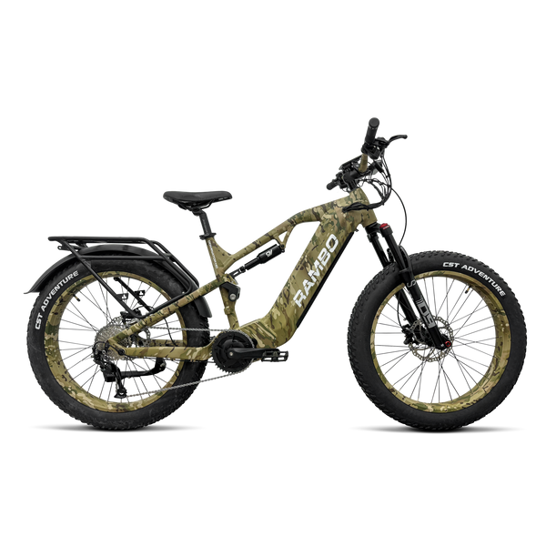 Rambo Dominator HD – 1,000 W Full-Suspension E‑Bike