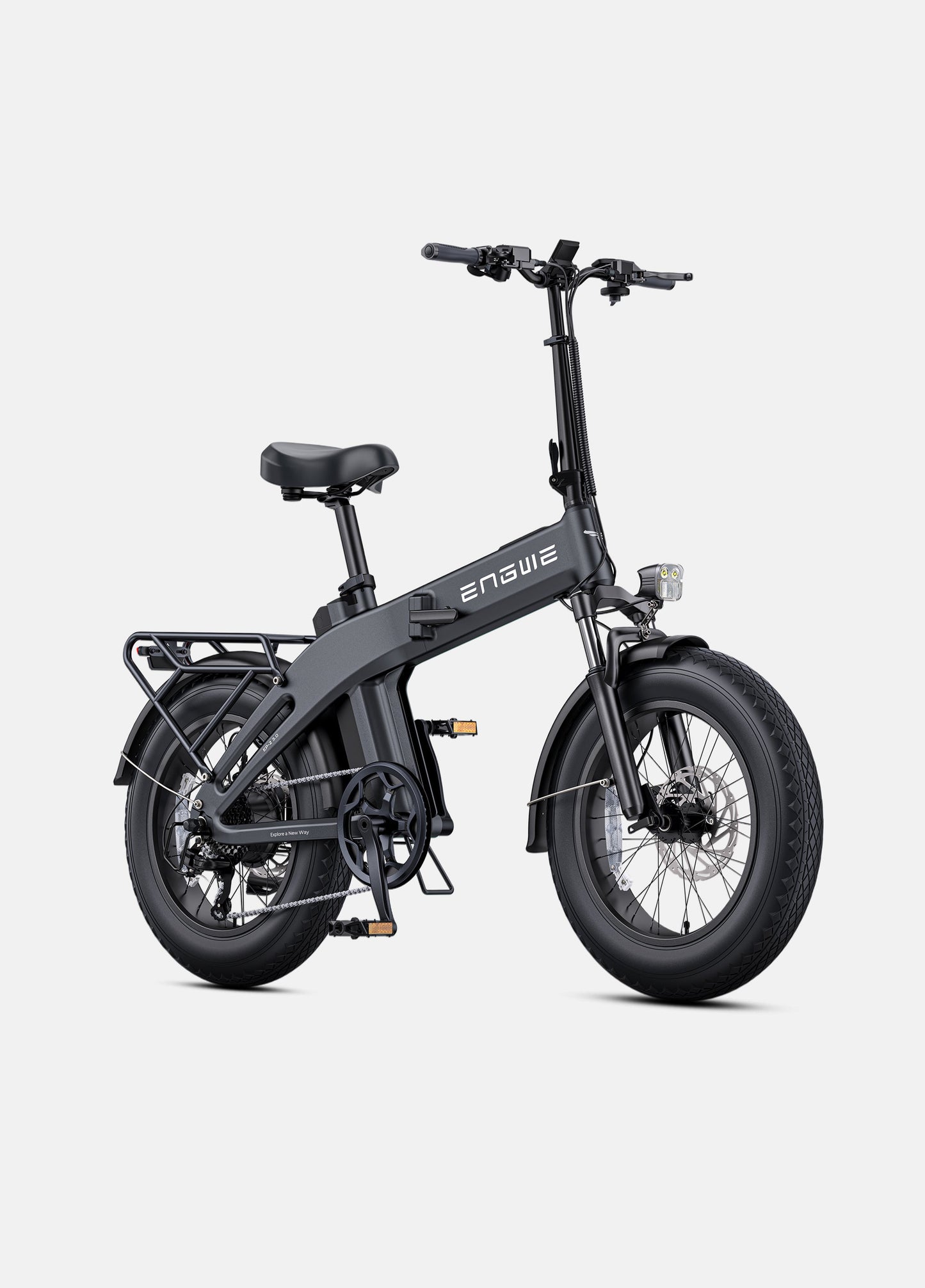 ENGWE EP-2 3.0 Foldable Commuter E-Bike (48V 1500W Peak Smart Hub Motor, Step-Through Magnesium Alloy Frame, Under-2-Hour 8A Fast Charging)