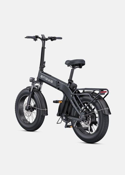 ENGWE EP-2 3.0 Foldable Commuter E-Bike (48V 1500W Peak Smart Hub Motor, Step-Through Magnesium Alloy Frame, Under-2-Hour 8A Fast Charging)