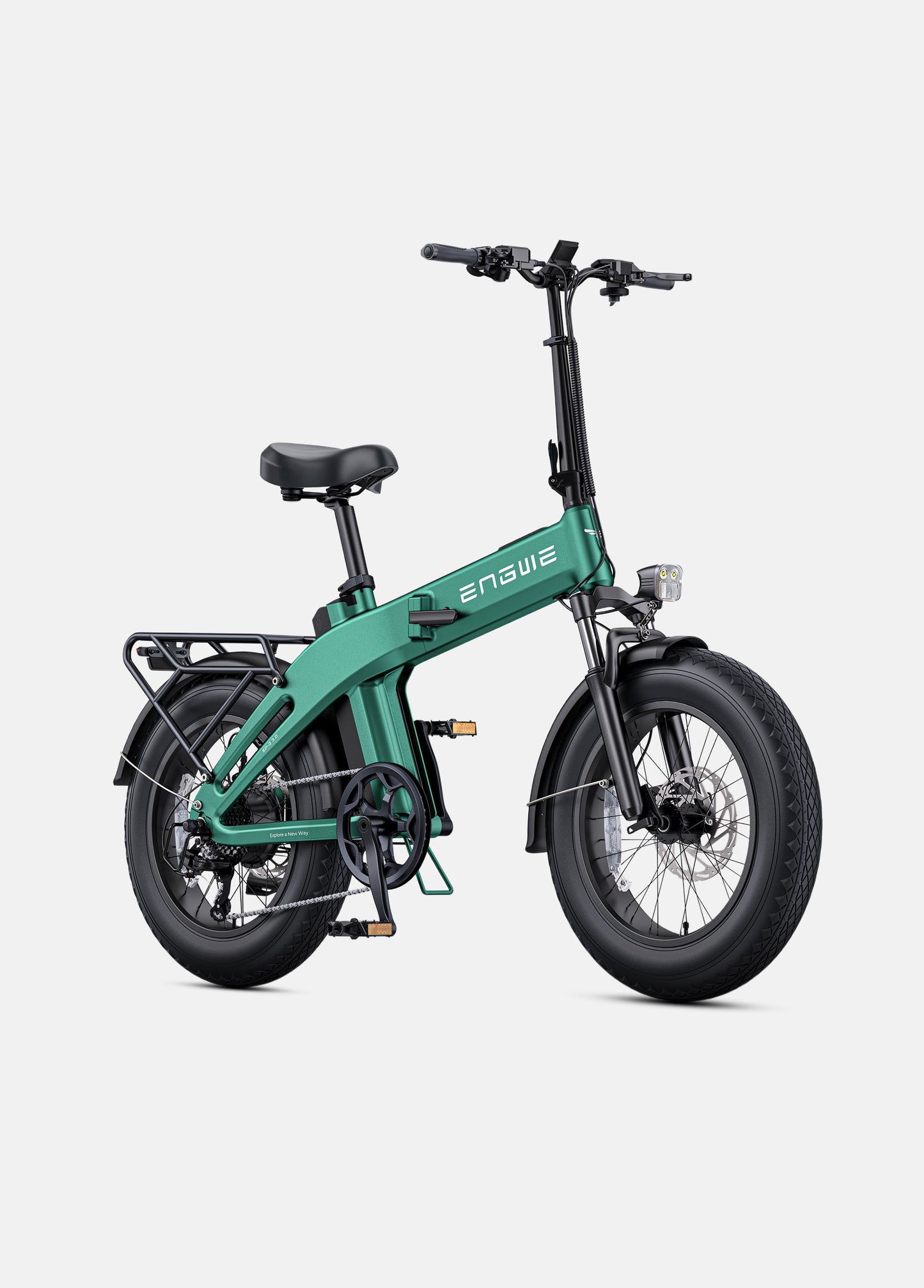 ENGWE EP-2 3.0 Foldable Commuter E-Bike (48V 1500W Peak Smart Hub Motor, Step-Through Magnesium Alloy Frame, Under-2-Hour 8A Fast Charging)