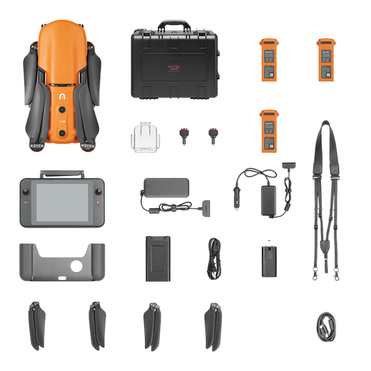 Autel Robotics EVO II Dual 640T Rugged Bundle V3 – Thermal Imaging Drone