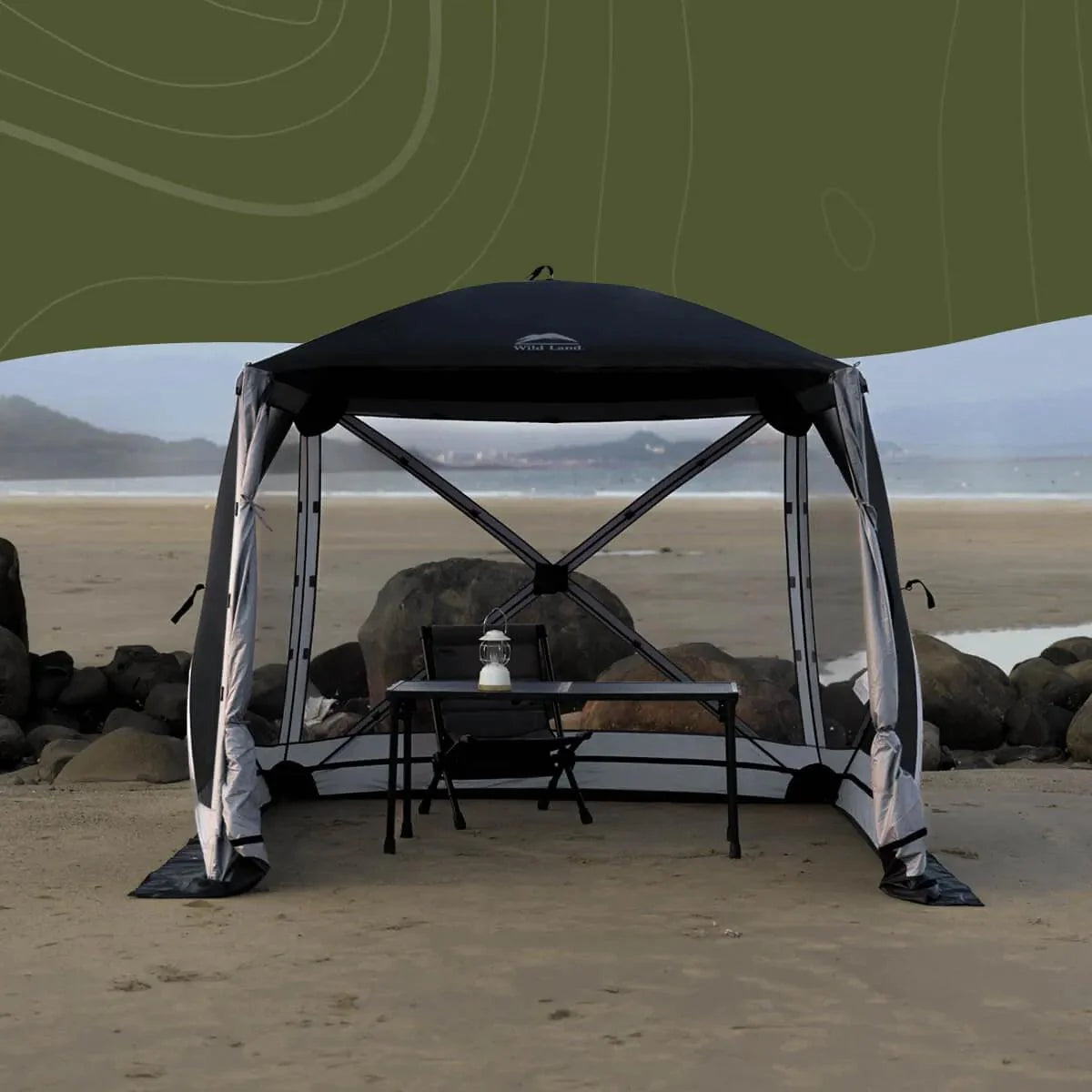 Wild Land Hub Screen House 400 XL