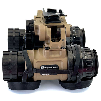 US Night Vision MH‑1 Dual‑Tube Articulating Night Vision Goggle – Gen III White Phosphor