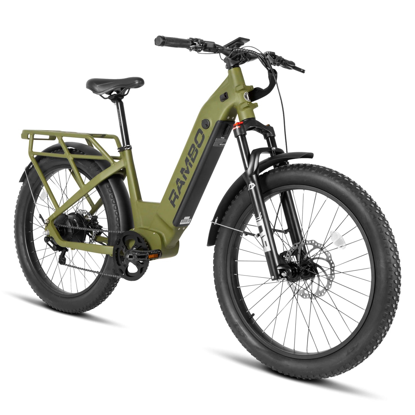 Rambo Nomad 2.0 – 1,000 W Step-Thru Hunting E‑Bike