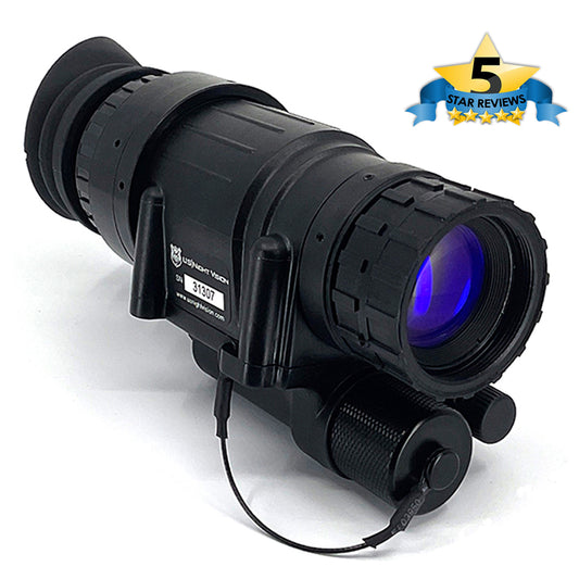 US Night Vision AN/PVS‑14A Gen II+ Variable Gain NVT White Phosphor Monocular