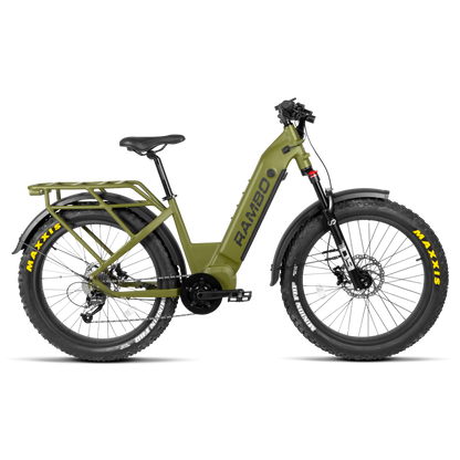 Rambo Rebel 2.0 – Stealthy Mid‑Drive E‑Bike