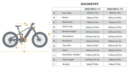 EUNORAU SPECTER-S HUNTER X9 – High-Performance Electric Hunting Bike
