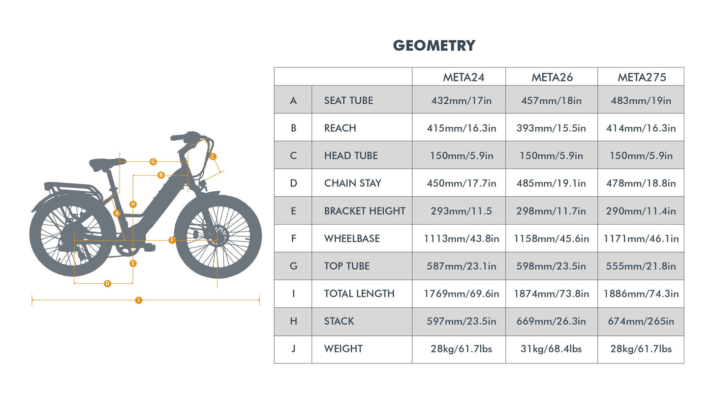EUNORAU META Foldable Electric Bike
